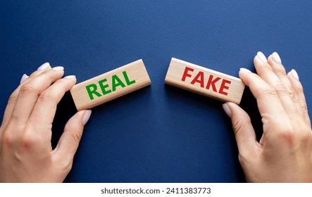 real-fake-symbol-concept-word-260nw-2411383773