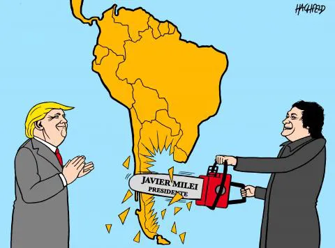 Argentina - Milei wins., Trump congratulates