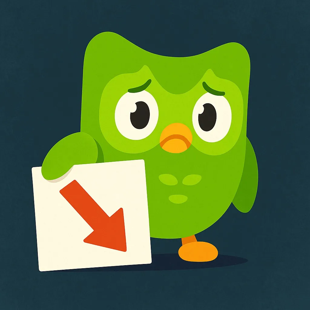 Duolingo-down-Dall·E