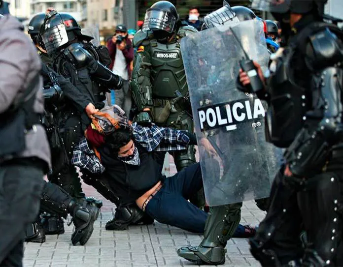 colombia-represion