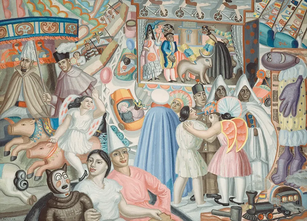 24-kermesse-1928-Maruja-Mallo