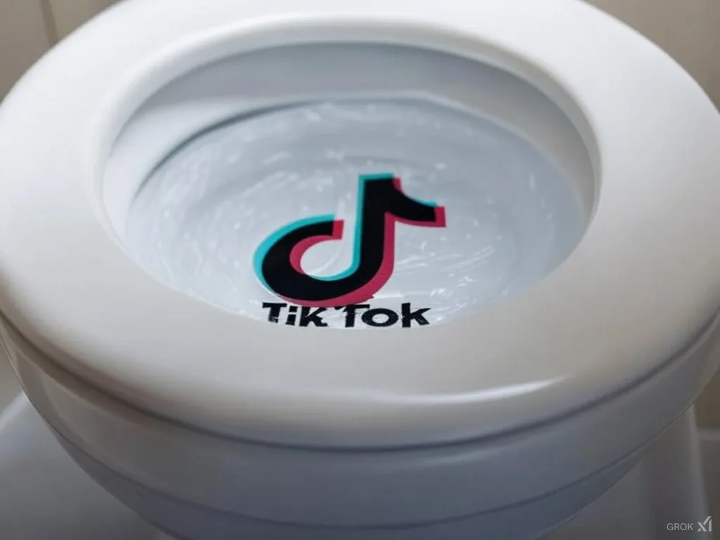 TikTok-down-the-drain