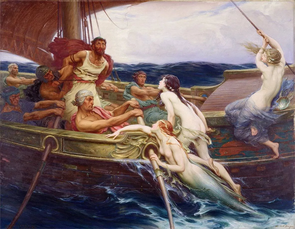 Herbert-James-Draper-Ulysses-and-the-Sirens-MeisterDrucke-350600