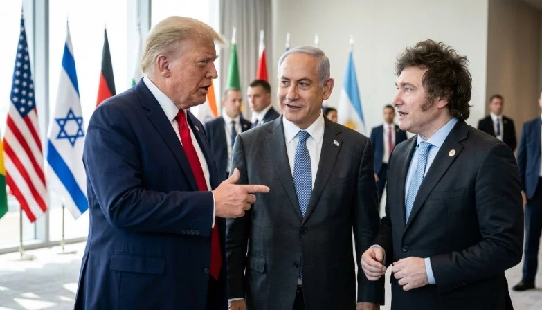milei-trump-y-netanyahu