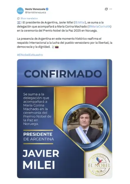 corina-machado-y-javier-milei-2149432