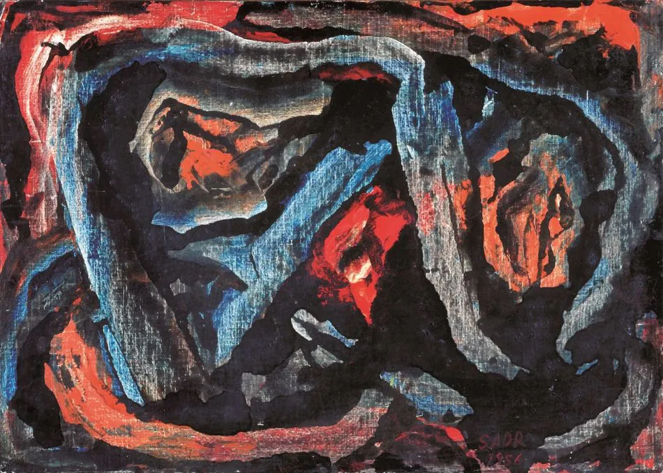 Behjat-Sadr-Iran-Untitled-1956.