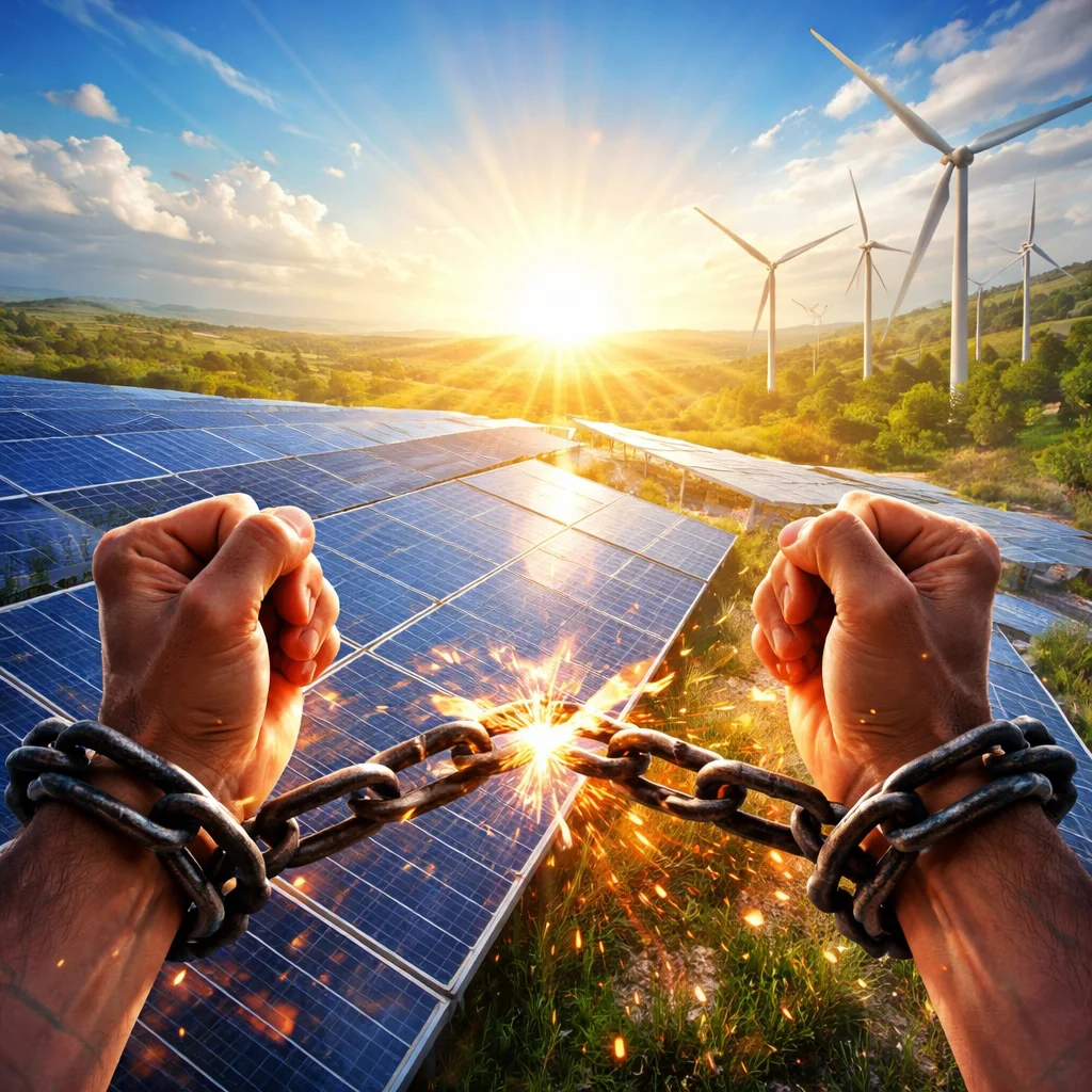 Renewables-break-chains-Dall·E