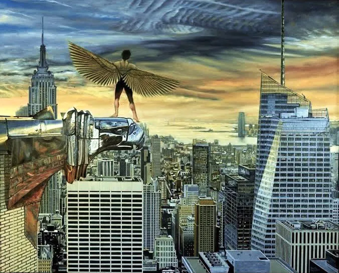 Icaro-en-N.Y.-Oleo-lienzo.-130x162-cm