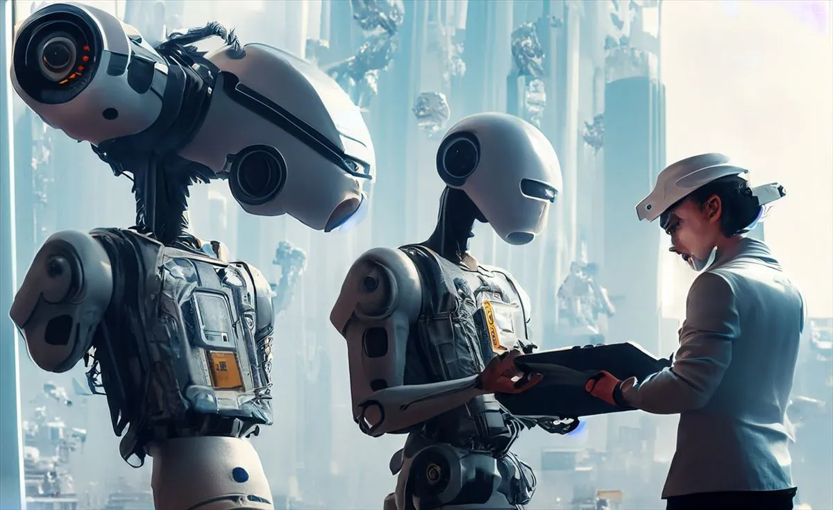 robots-trabajando-con-humanos