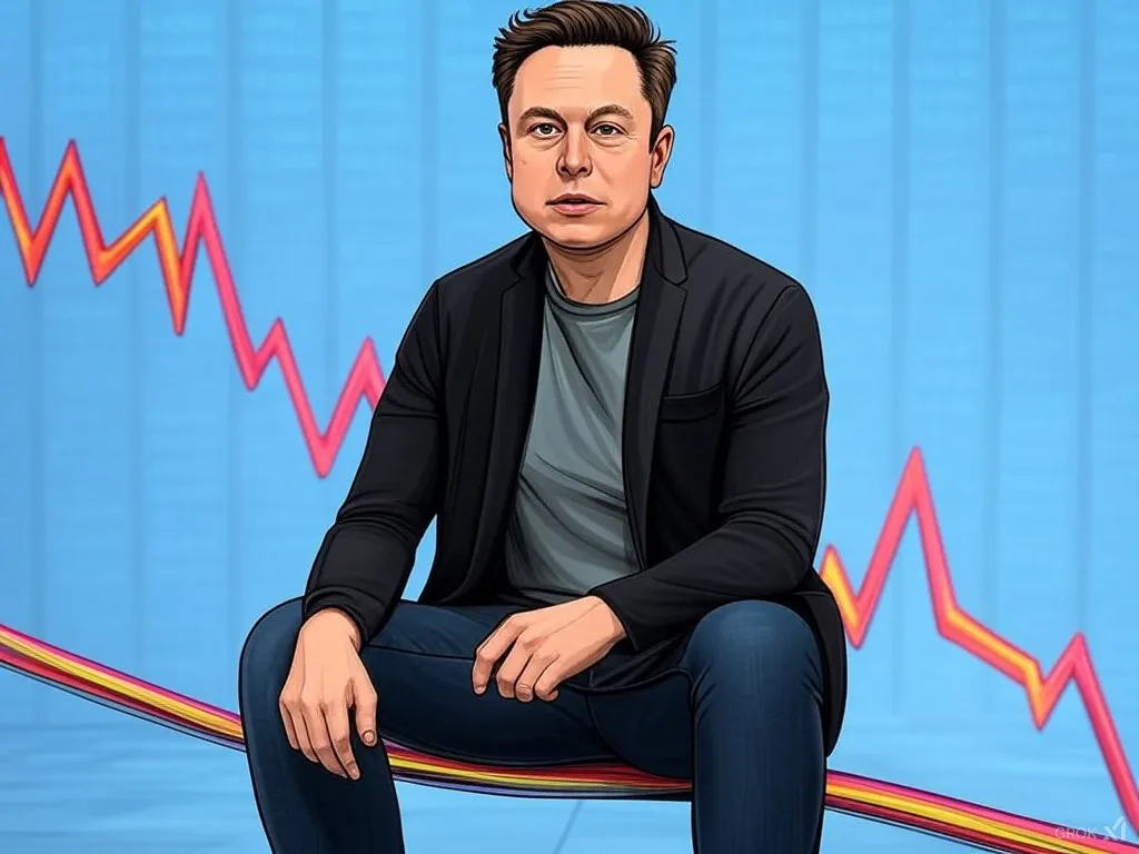 Musk-downward-stocks