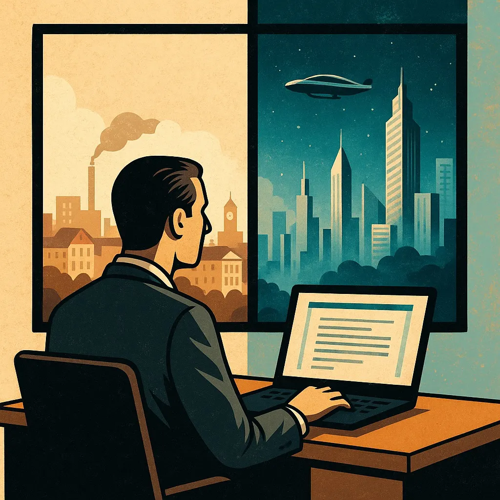 Past-vs-future-Dall·E