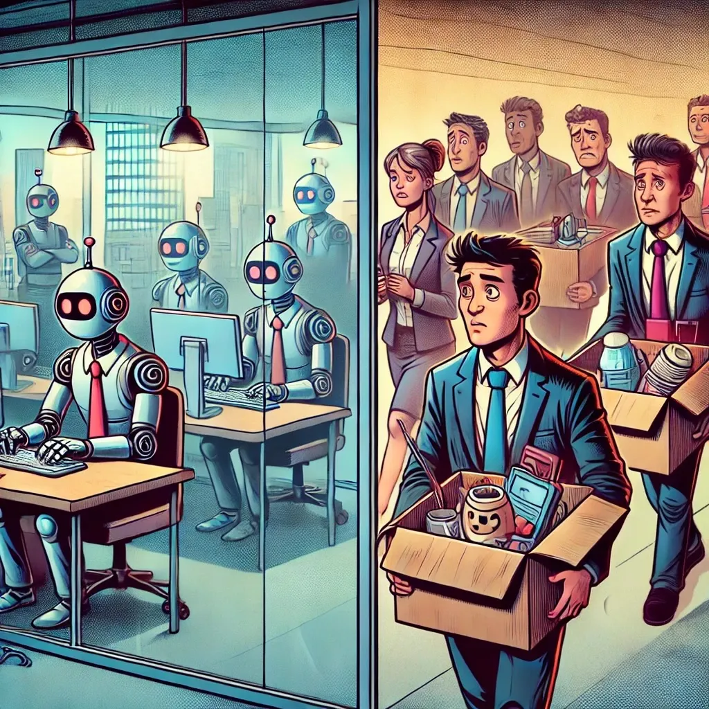 AI-unemployment-Dall·E