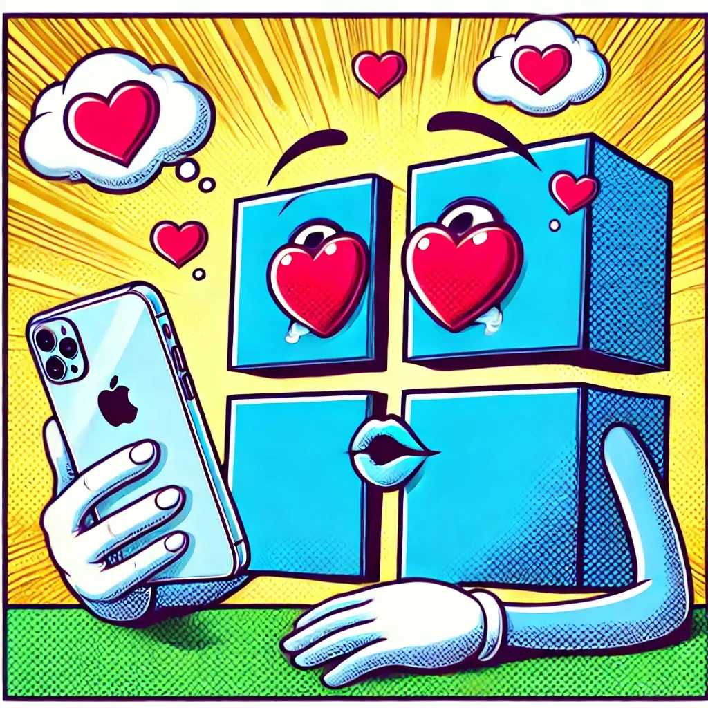 Microsoft-in-love-with-iPhone