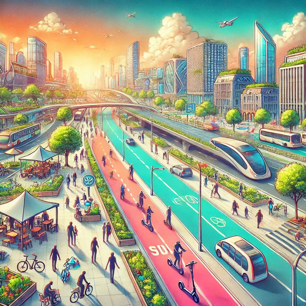 Car-free-city-Dall·E