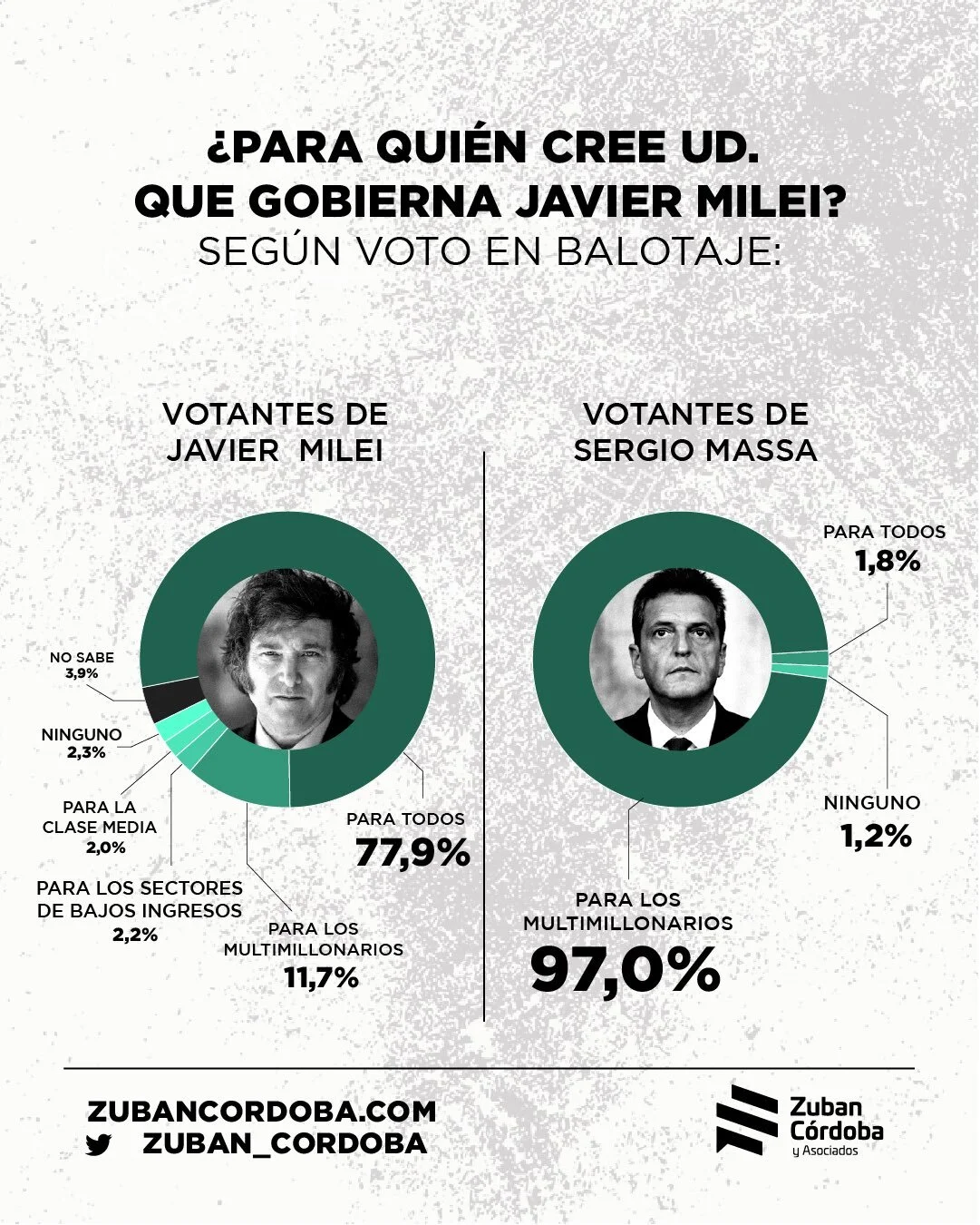 votantes de milei - no gobierna para todos
