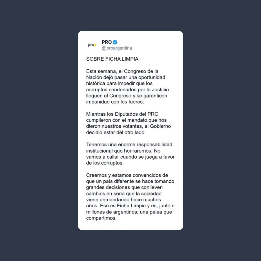 el-comunicado-del-pro-critico-con-el-gobierno-por-el-tema-ficha-limpia-1921878