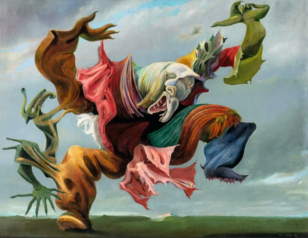 Max-Ernst-Lange-du-foyer-Le-Triomphe-du-surrealisme-1937