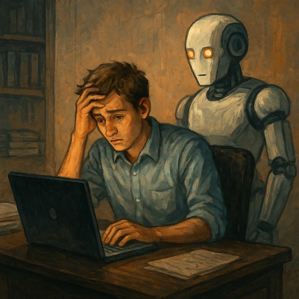 AI-taking-over-first-employment-Dall·E