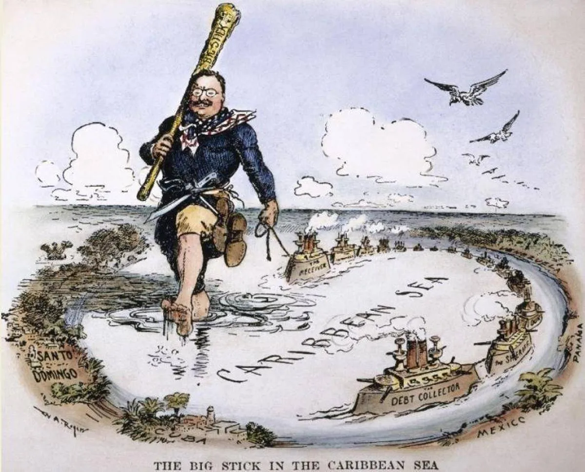 Trump-retoma-la-politica-del-garrote-de-Roosevelt-aqui-caricaturizado-en-1904